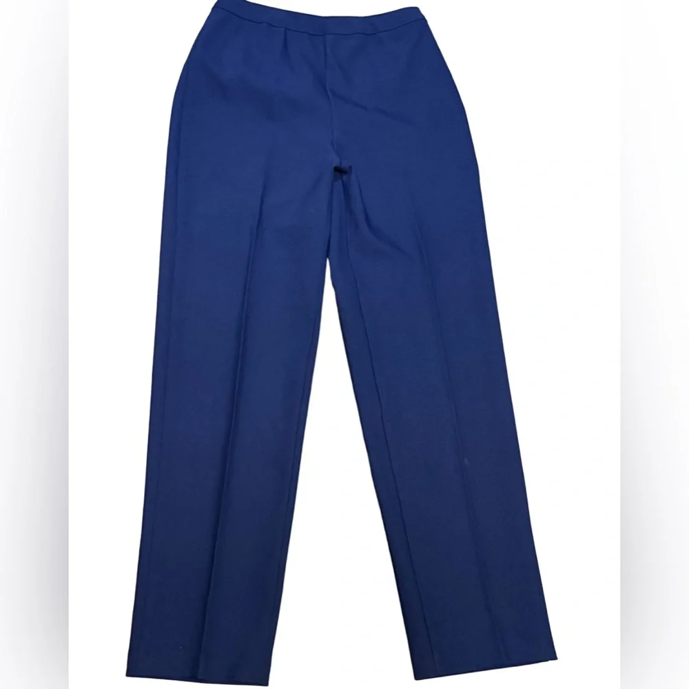 Bend Over Levi Strauss Navy Blue Sz 14 NWT Vintage USA Pull-On Trouser Pants‎